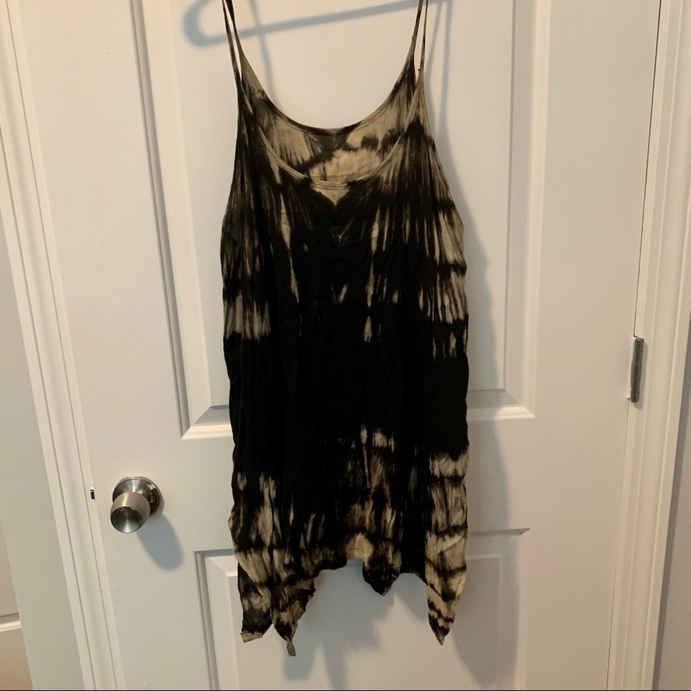 Baci Tie Dye Tunic Tank Top